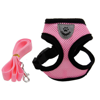 Premium Dog Harness pink