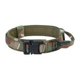 Pet Tactical Dog Collar And Lead Set, Military Nylon Dog Collar 