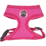 Premium breathable mesh harness for dogs, ensuring ultimate comfort and control on every adventure. in pink red