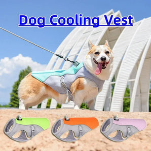 Summer Pet Dog Cooling Vest Clothes For Small Large Dogs 