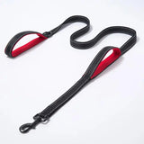 Pet Products Leash Leash Nylon Double Thickened Reflective Dog Leash J.S.M