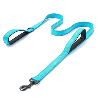 Pet Products Leash Leash Nylon Double Thickened Reflective Dog Leash J.S.M