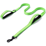 Pet Products Leash Leash Nylon Double Thickened Reflective Dog Leash J.S.M