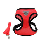 Premium Dog Harness red