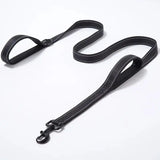 Pet Products Leash Leash Nylon Double Thickened Reflective Dog Leash 