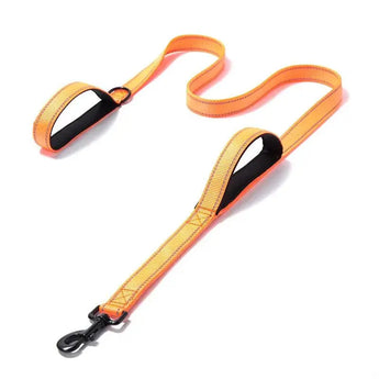 Pet Products Leash Leash Nylon Double Thickened Reflective Dog Leash J.S.M