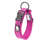 in pink Safe and Reliable Anti-Strangulation Collar for Dogs Who Love Playtime and Adventure