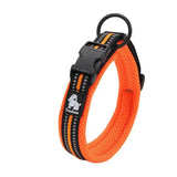 in orange Innovative Dog Collar for Safe and Worry-Free Outdoor Play for All Dog Breeds