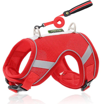 Mesh Breathable Dog Breast Strap Reflective