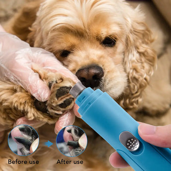 Quiet and Easy-to-Use Dog Nail Grinder for Stress-Free Grooming