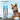 Leakproof water bottle for dogs, portable travel hydration solution for outdoor adventures and walks.