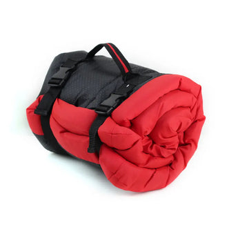 Portable waterproof mat for pets made from Oxford material, easy-clean and highly durable quality -  Red
