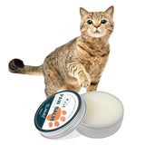 cat with paw balm