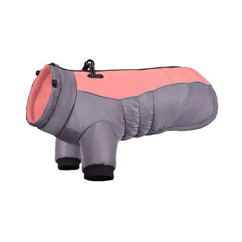 High-quality cotton-padded dog jacket for colder seasons