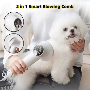 Quiet and efficient Smart Pet Hair Dryer for stress-free dog grooming