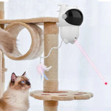 Intelligent Cat Laser Toy With Strong Screw Automatic Random Moving Toys -  main