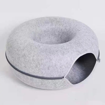 Cat Bed Comfortable Round Cat Tunnel J.S.M