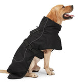 Medium And Large Dogs Handsome Winter Warm Clothing black